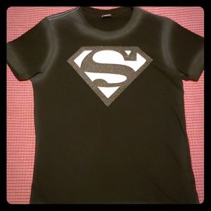 Superman logo t shirt